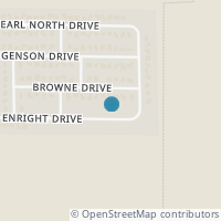 Map location of 215 Enright Dr, Haskins OH 43525