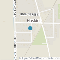 Map location of 102 Watts St, Haskins OH 43525