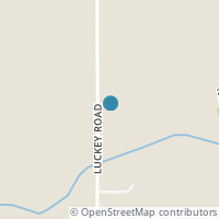 Map location of 21458 Luckey Rd, Luckey OH 43443