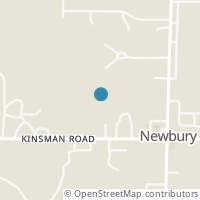 Map location of 10998 Kinsman Rd, Newbury OH 44065