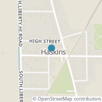 Map location of 112 W Main St, Haskins OH 43525