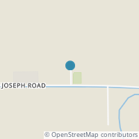 Map location of 1360 Joseph Rd, Luckey OH 43443