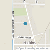 Map location of 101 Perry St, Haskins OH 43525