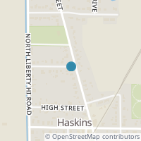 Map location of 217 N Findlay Rd, Haskins OH 43525