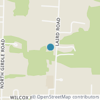 Map location of 9131 Laird Rd, Middlefield OH 44062