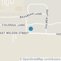 Map location of 1305 E Wilson St, Bryan OH 43506