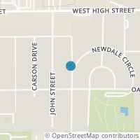 Map location of 206 Newdale Dr, Bryan OH 43506