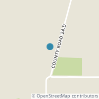 Map location of 4115 24-D Rd, Stryker OH 43557