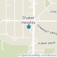 Map location of 7 Shaker Glen Ln, Shaker Heights OH 44122