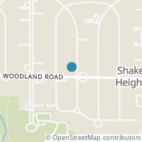 Map location of 19711 S Woodland Rd, Shaker Heights OH 44122