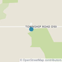 Map location of 2630 D-50 Rd, Edgerton OH 43517