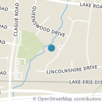 Map location of 564 Edinborough Dr, Bay Village OH 44140