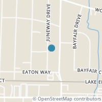 Map location of 571 Juneway Dr, Bay Village OH 44140