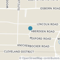 Map location of 27920 Aberdeen Rd, Bay Village OH 44140