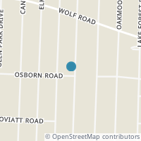Map location of 492 Parkside Dr, Bay Village OH 44140