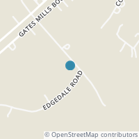 Map location of 29575 Edgedale Rd, Pepper Pike OH 44124