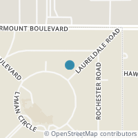 Map location of 23949 Laureldale Rd, Shaker Heights OH 44122