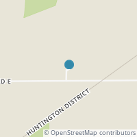 Map location of 1421 E Rd, Edgerton OH 43517