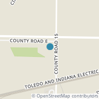 Map location of E Rd, Bryan OH 43506
