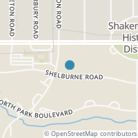 Map location of 18801 Shelburne Rd, Shaker Heights OH 44118