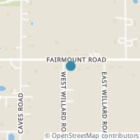 Map location of 7909 Fairmount Rd, Novelty OH 44072