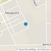 Map location of 8318 Hawthorne St, Neapolis OH 43547