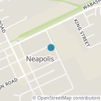 Map location of 8210 Hawthorne St, Neapolis OH 43547