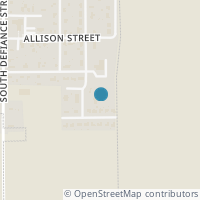 Map location of 805 Maple St, Stryker OH 43557