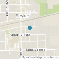 Map location of 106 E South Depot St, Stryker OH 43557