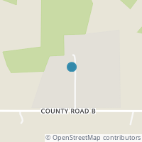 Map location of 3410 County Road B, Swanton OH 43558