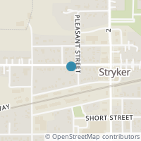 Map location of 203 W Lynn St, Stryker OH 43557