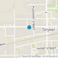 Map location of 205 W Lynn St, Stryker OH 43557