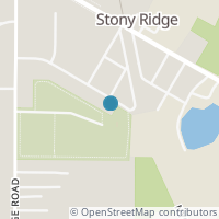 Map location of 5735 Oak St, Stony Ridge OH 43463