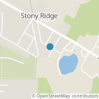 Map location of 5705 Cherry St, Stony Ridge OH 43463