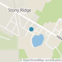 Map location of 24602 Bean St, Stony Ridge OH 43463