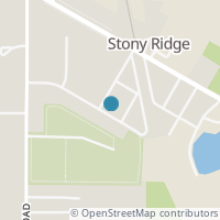 Map location of 24506 Maple St, Stony Ridge OH 43463