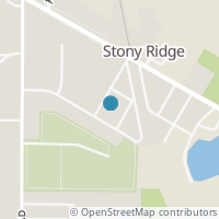 Map location of 24518 Maple St, Stony Ridge OH 43463