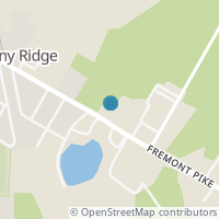 Map location of 5550 Fremont Pike, Stony Ridge OH 43463