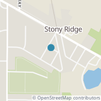 Map location of 24540 Maple St, Stony Ridge OH 43463