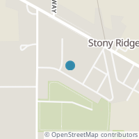 Map location of 5906 Oak St, Stony Ridge OH 43463