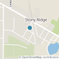 Map location of 5742 Maple St, Stony Ridge OH 43463