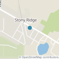 Map location of 5711 Fremont Pike, Stony Ridge OH 43463
