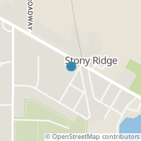 Map location of 24621 Maple St, Stony Ridge OH 43463