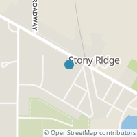 Map location of 5821 Fremont Pike, Stony Ridge OH 43463