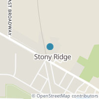 Map location of 5768 Fremont Pike, Stony Ridge OH 43463
