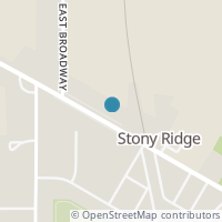Map location of 5848 Fremont Pike, Stony Ridge OH 43463
