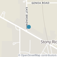 Map location of 5948 Fremont Pike, Stony Ridge OH 43463