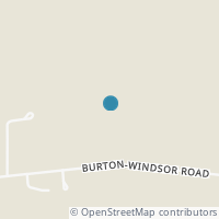 Map location of 17416 Burton Windsor Rd, Middlefield OH 44062