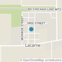 Map location of 5575 W Superior St, Lacarne OH 43439