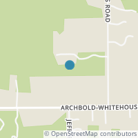 Map location of 6650 Jeffers Rd, Swanton OH 43558